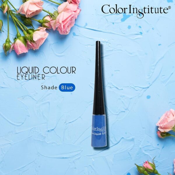 Color Institute Liquid Color Eyeliner - Blue