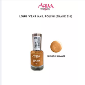 Aqua Color Line 15ml Long Wear Nail Polish - Shade No 216