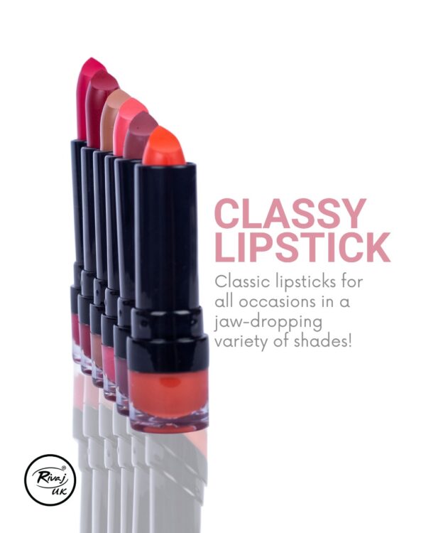Rivaj UK Classy Lipstick - 40 Magnificent Shades