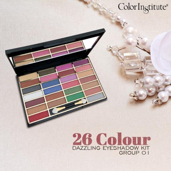 Color Institute 26 Color Dazzling Eye Shade Kit - Group A