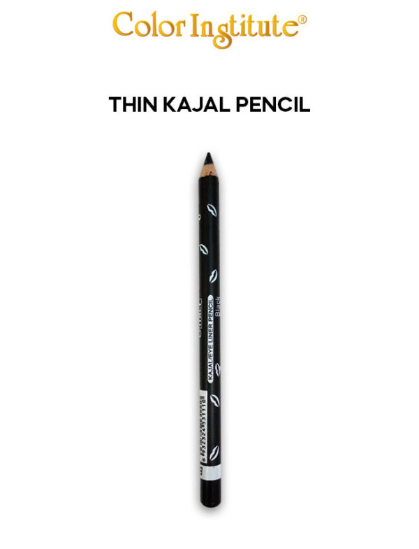 Color Institute Thin Kajal Pencil - Black - Image 2
