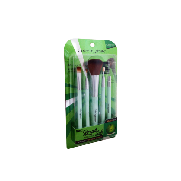 Color Institute 5 in 1 Card Brush Set - Green - Image 2