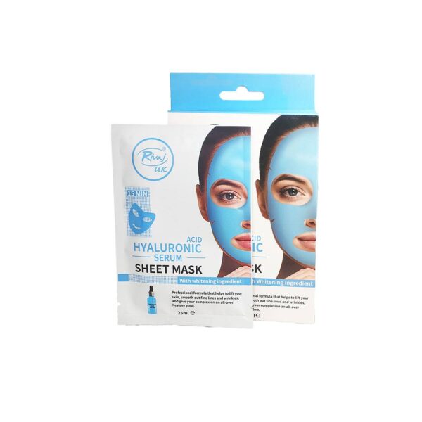 Rivaj UK Hyaluronic Acid Serum Sheet Face Mask (3 Sheets)