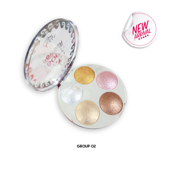 Aqua Color Line 5 in 1 Highlighter & Blush ON Kit - Group 02 - Image 2
