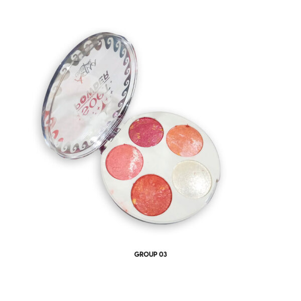 Aqua Color Line 5 in 1 Highlighter & Blush ON Kit - Group 03 - Image 2