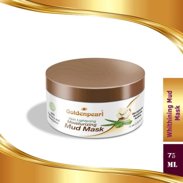 Golden Pearl Skin Lightening Moisturizing Mud Mask - 75ml