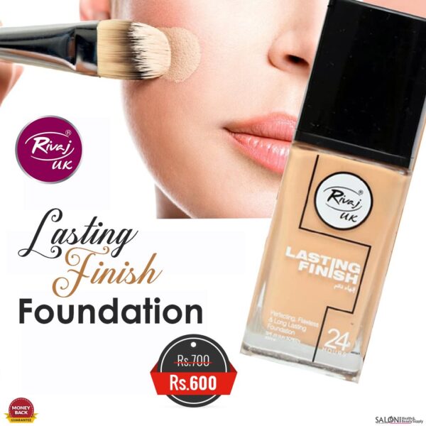 Rivaj UK Lasting Finish Foundation – 30ml