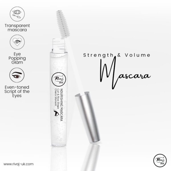 Rivaj UK Strength and Volume Transparent Mascara