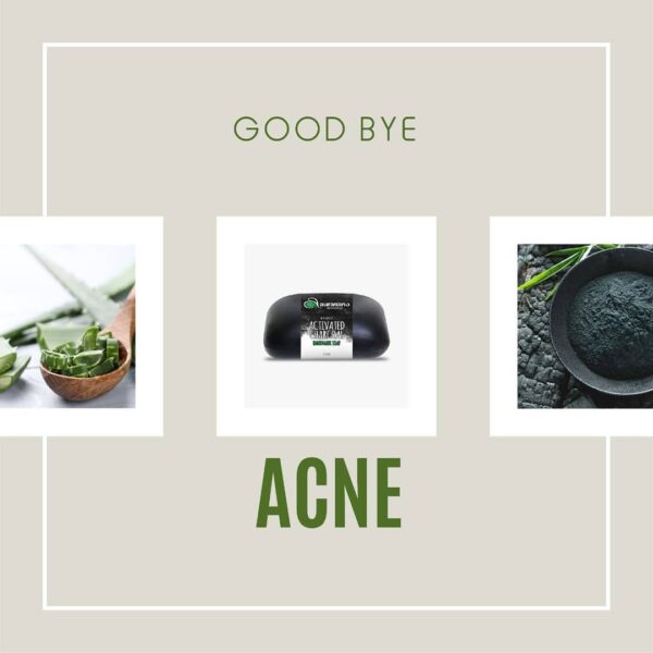 Auragano Activated Charcoal Soap (Hand Made Soap) - 100gm