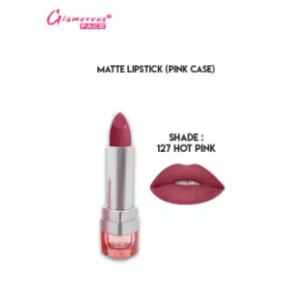 Glamorous Face Matte Lipstick (Vitamin E & Aloe Vera Extracts) - Shade 127