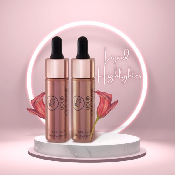 Rivaj UK Long Lasting Liquid Highlighter (Luminous Gold)