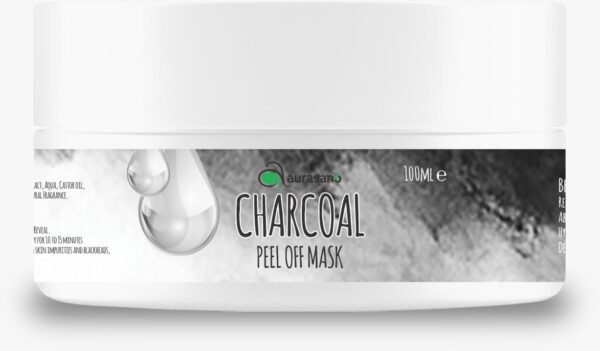 Auragano Charcoal Peel off Mask - 100ml - Image 4