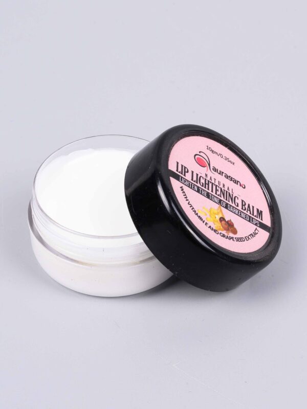 Auragano Natural Lip Lightening Balm (Lighten the Tone of Darkened Lips) - 10g - Image 2