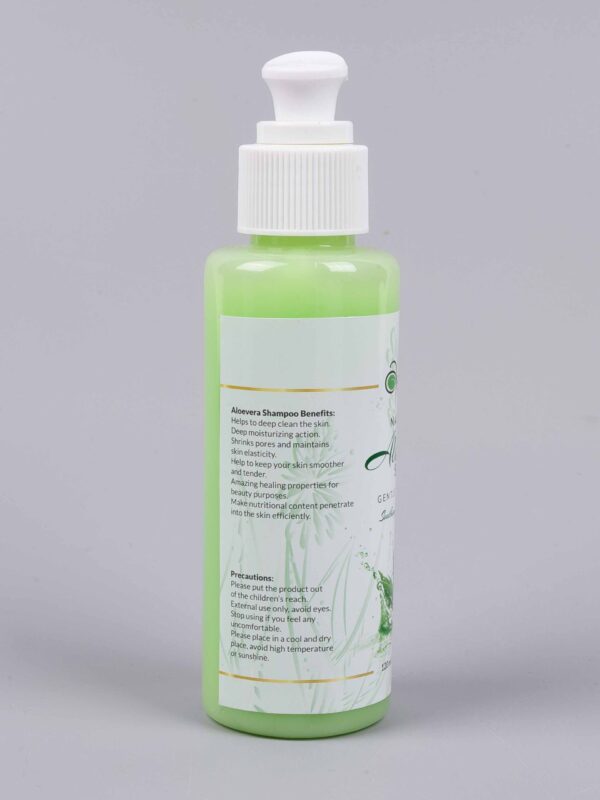 Auragano Gentle Cleansing Natural Aloevera Shampoo - 120ml - Image 3