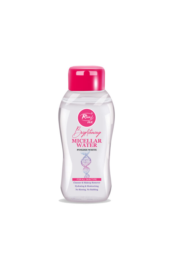 Rivaj UK Pinkish White Brightening Cleansing Water - 100ml - Image 2