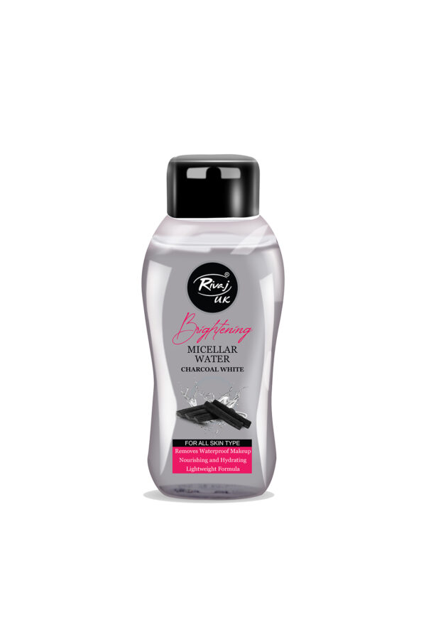 Rivaj UK Charcoal White Brightening Cleansing Water - 100ml