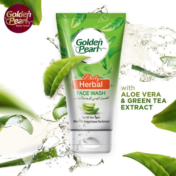 Golden Pearl Daily Face Wash (Herbal) Face Wash - 75ml & 150 ml
