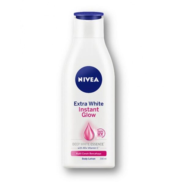 Nivea Extra White Instant Glow Body Lotion - 200ml - Image 2