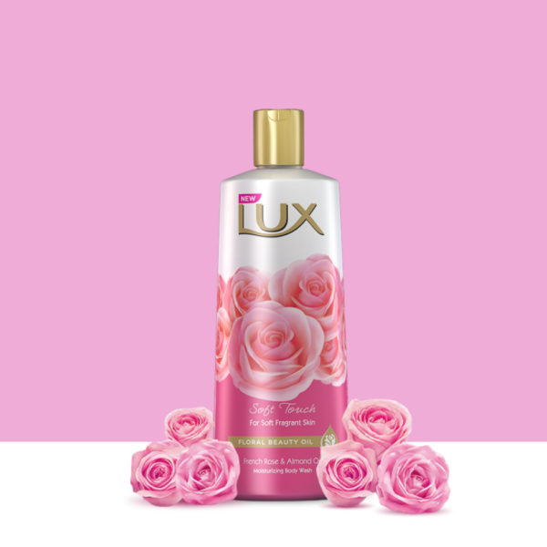 Lux Soft Touch French Rose Body Wash - 220ml