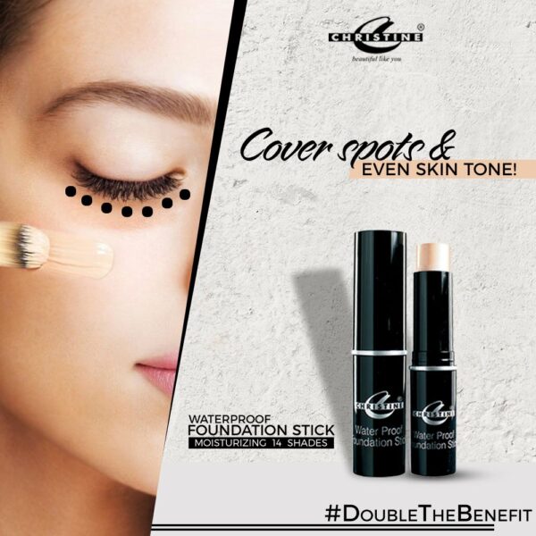 Christine Waterproof Foundation Stick - 14 Basic Shades