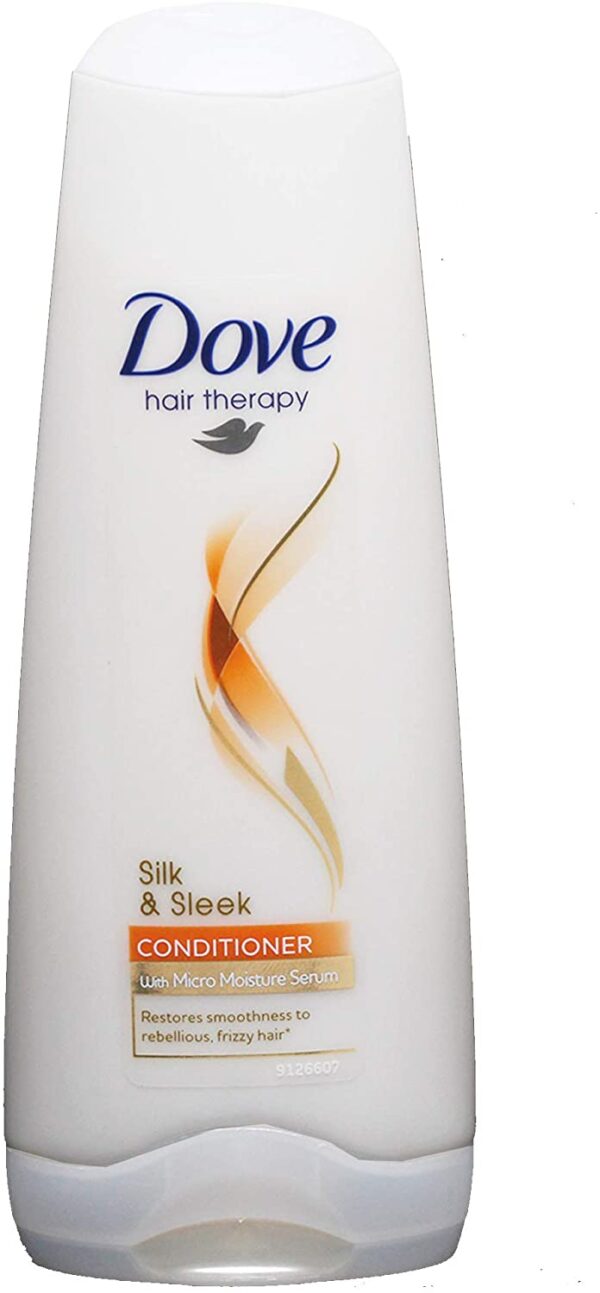 Dove Nutritive Solutions Silk & Sleek Conditioner - 200ml - Image 2