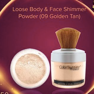 Color Institute Loose Face Shimmer Powder - Shade No 09