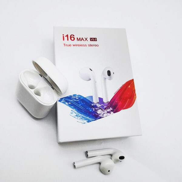 i16 Max TWS Bluetooth 5.0 Wireless Airpods - Image 2