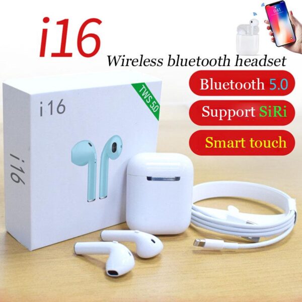 i16 Max TWS Bluetooth 5.0 Wireless Airpods