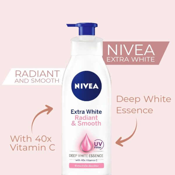 Nivea Extra White Radiant & Smooth Body Lotion - 100ml