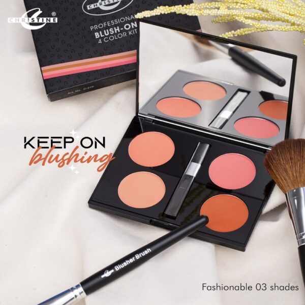 Christine Matte 4 Color Blush On Kit – Group 002