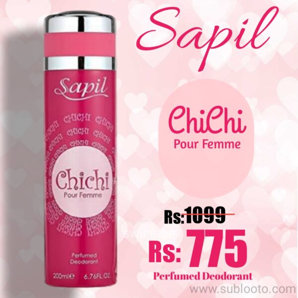 Sapil Chichi Deodorant Body Spray For Woman – 200 ml