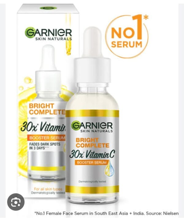 Garnier Bright Complete Vitamin C Serum - 30ml - Image 2