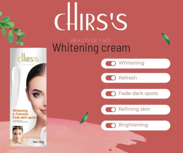 CHIRS'S Whitening & Fairness Fade Dark Spots Night Cream - 120g