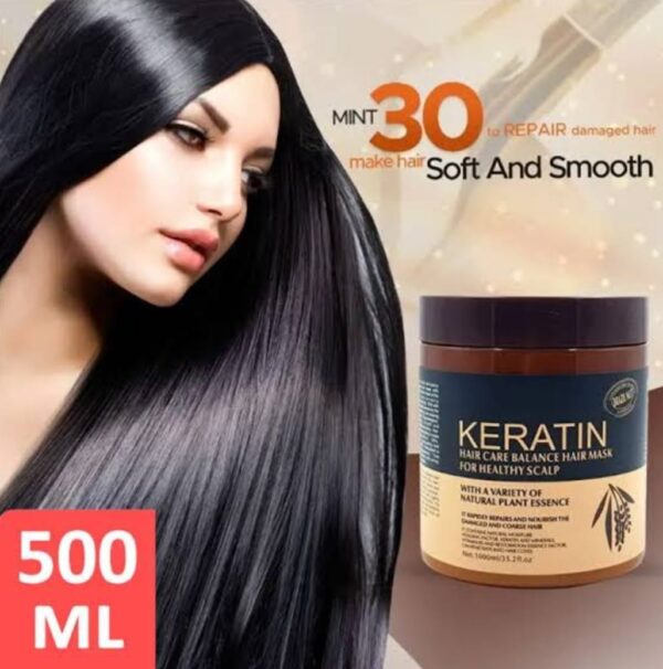 Keratin Hair Mask for Healthy Scalp 500ml