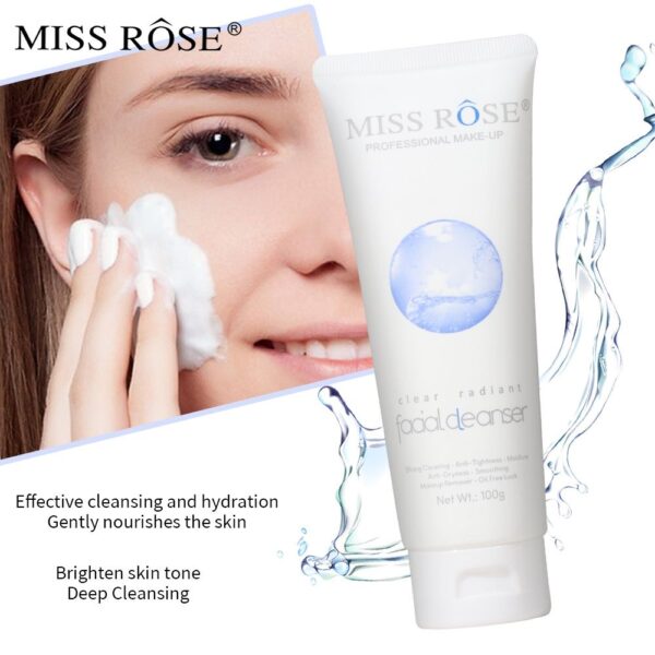 Miss Rose Facial Cleanser- 100g