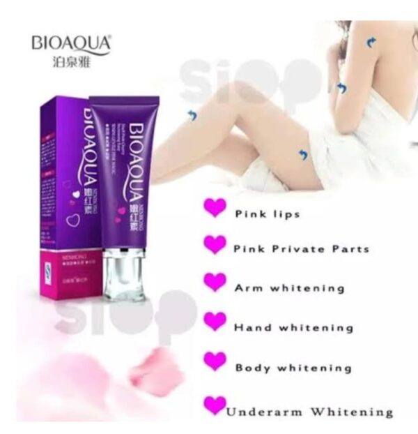 BioAqua Nenhong Intimate Pink Magic Skin Whitening Sensitive Cream - Image 4