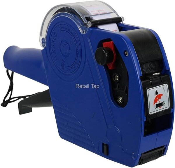 Hongsheng MX-5500 Price Labeler Printing Rate Printer Label Gun 8 Digits, Assorted Color - Image 3