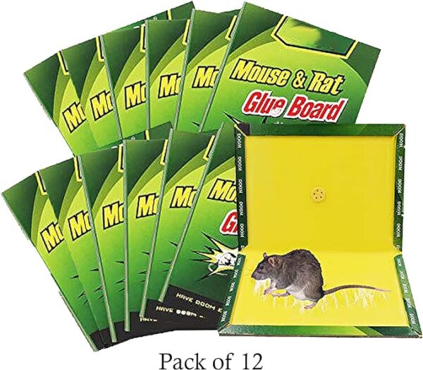 Pasban Mouse Traps Glue Traps (Pack of 3) for Mouse Pests Rodents for home office etc - Image 5