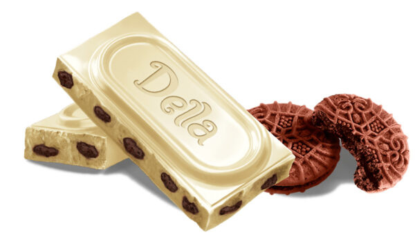 Toren Della Milk Compound Chocolate With Cookies (Pack of 3) Product of Turkey - Image 2