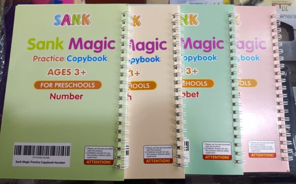 Sank Magic Practice Copy Book (4 Books set) - Image 4