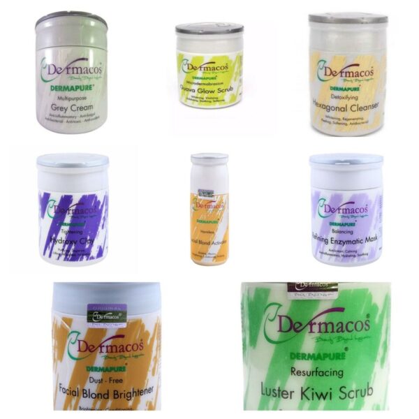 Dermacoss Complete Facial Kit 7 Piece Set - Image 2