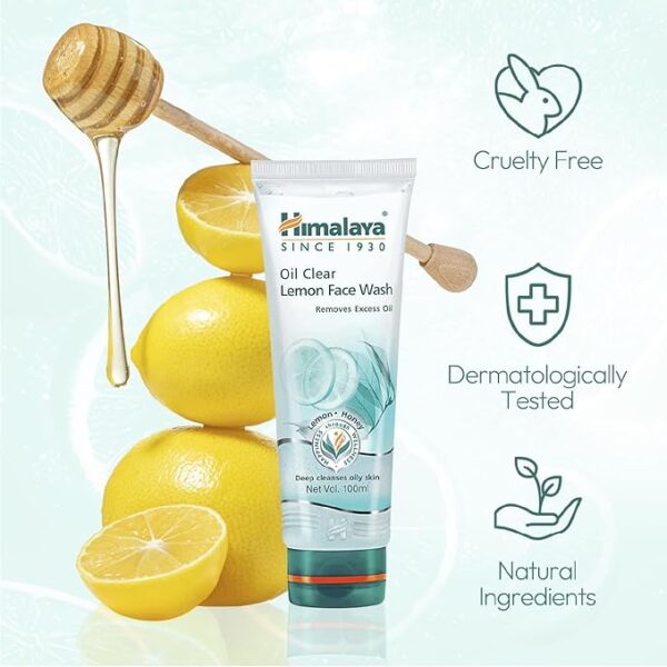 Himalaya Oil Clear Lemon Face Wash, 150ml - Image 3