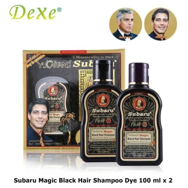 Subaru Magic Black Hair Shampoo (100ml)