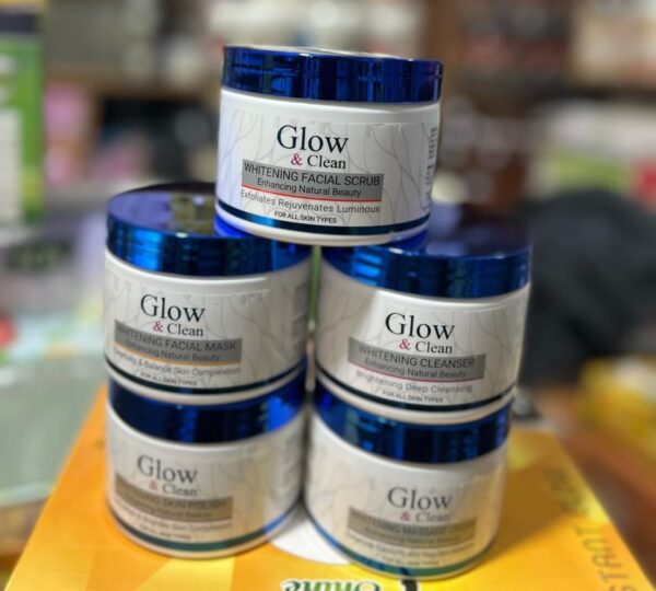 Glow & Clean Whitening 5 Step Facial Kit 300ml - Image 2