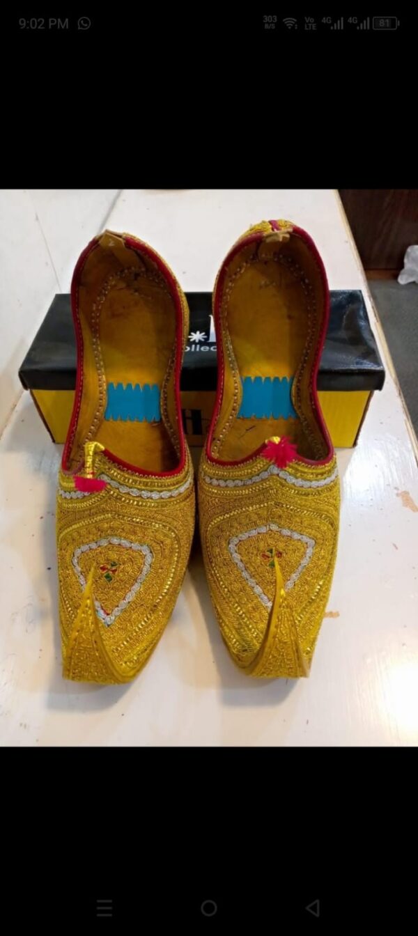 Fancy & Functional Khussa For Men Customized sizes available - Image 2