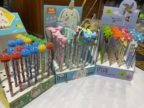 Stylish pencils stationery