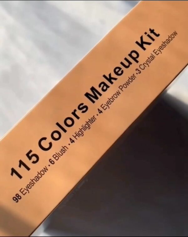 Romantic Color Makeup Kit 115 Colors - Image 3