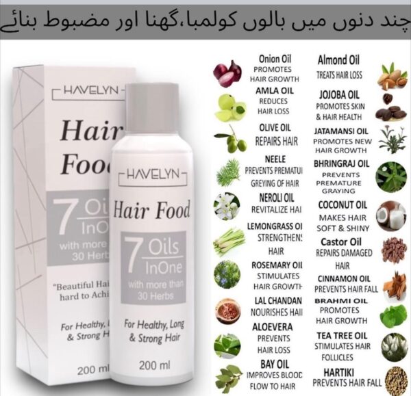 Havelyn’s Hair food 7 Oils in One