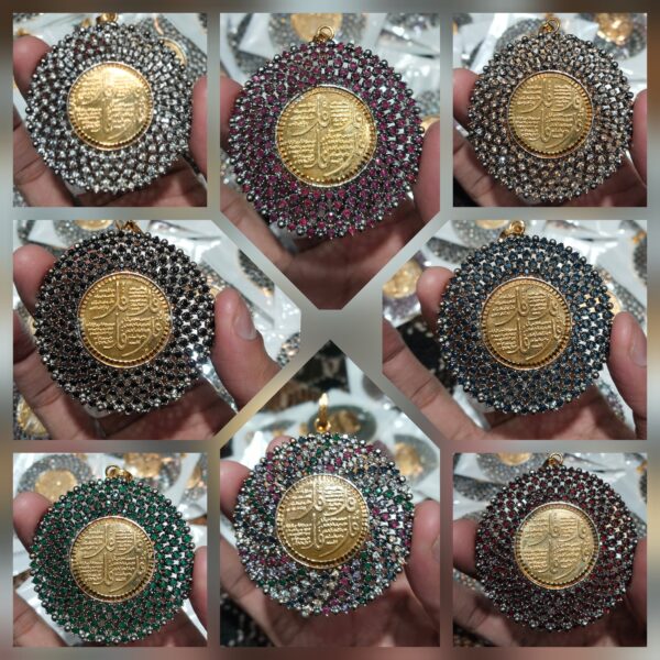 4 kulshareef Pendent with Zircon stones