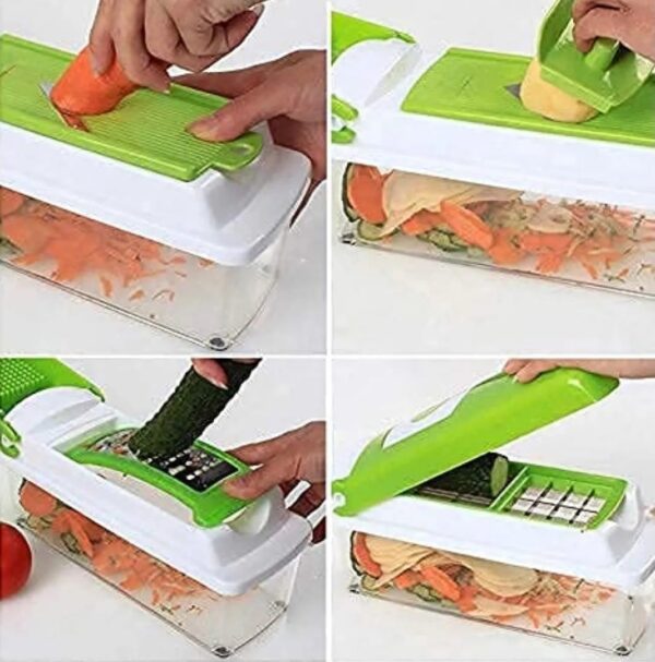 Speedy Chopper 12 Pieces Fruit and Vegetable Slicers - Image 4